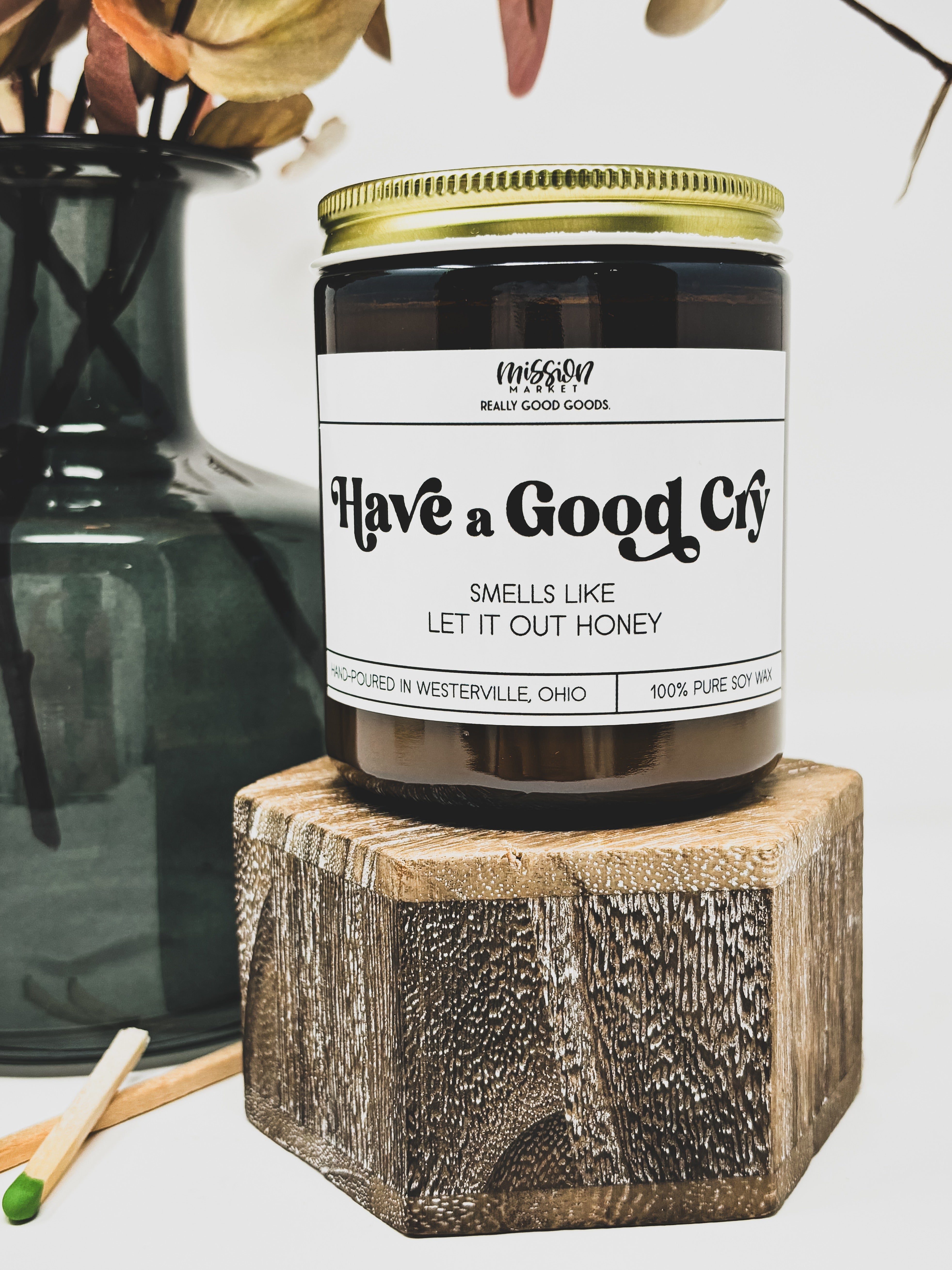 Mission Market Co. Have a Good Cry Candle - Thumbnail 3