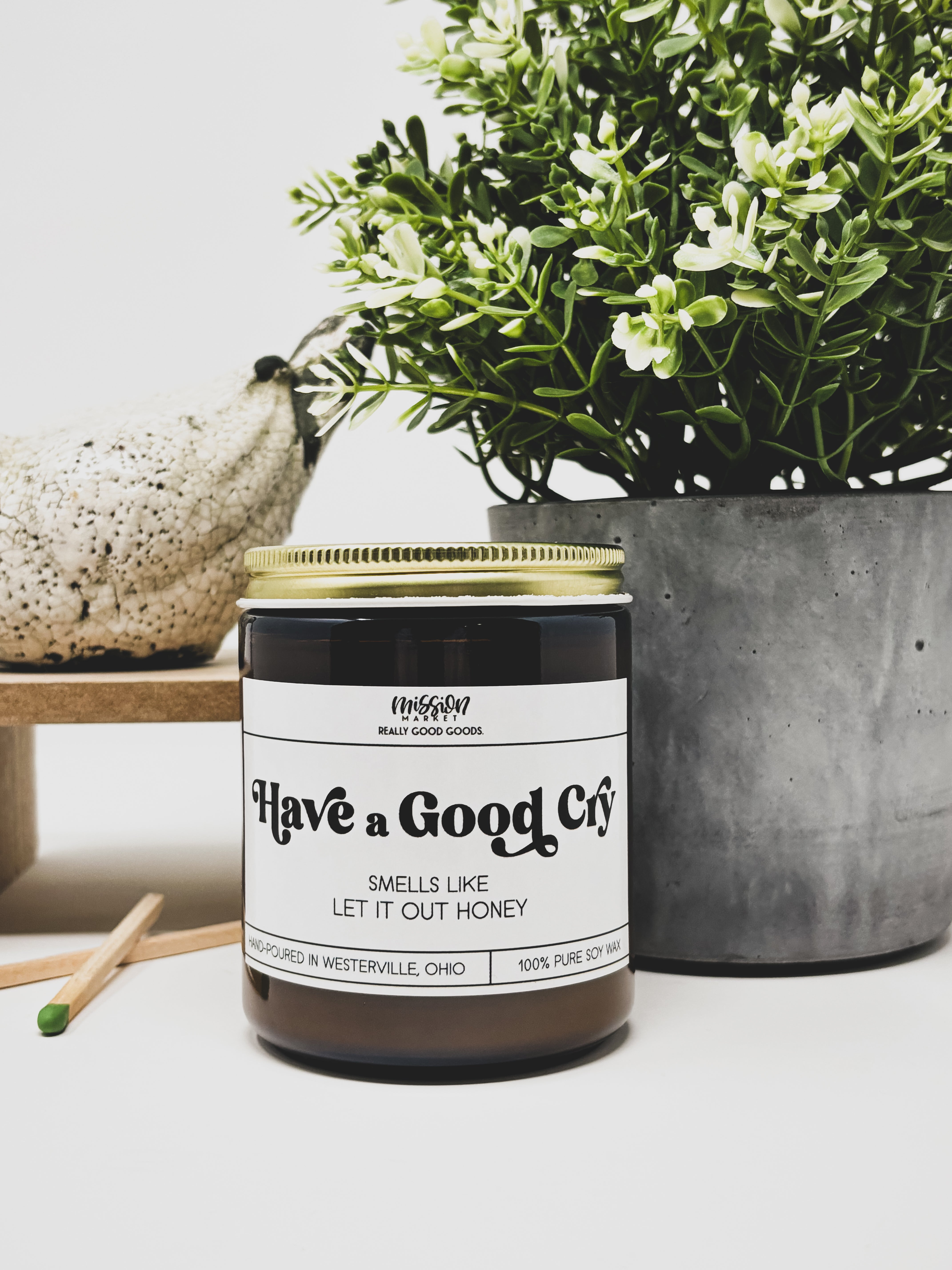 Mission Market Co. Have a Good Cry Candle - Thumbnail 2