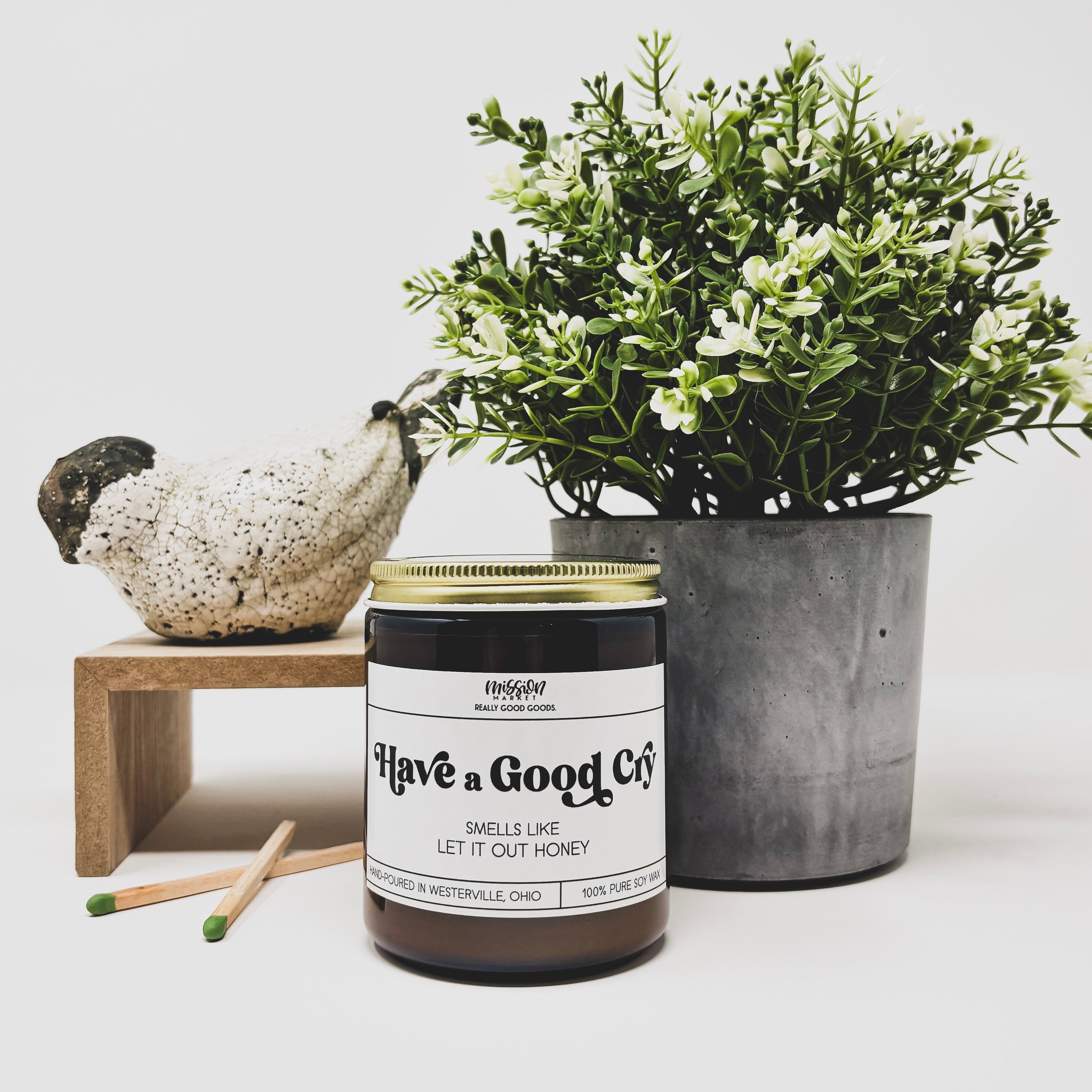 Mission Market Co. Have a Good Cry Candle - Thumbnail 5