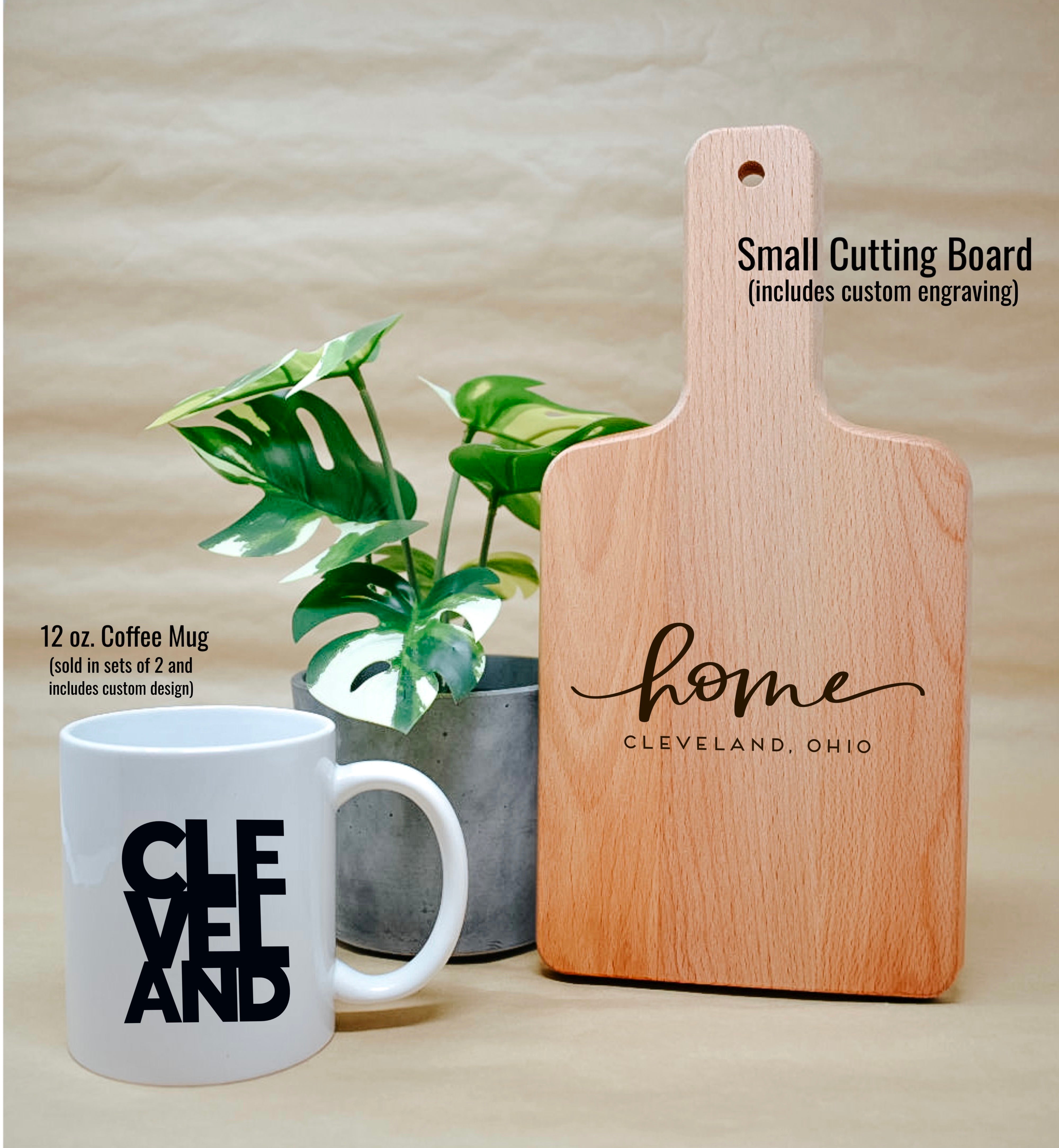 Custom Small Cutting Board | The Realtor Shop